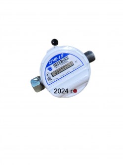 Счетчик газа СГМБ-1,6 с батарейным отсеком (Орел), 2024 года выпуска Звенигород